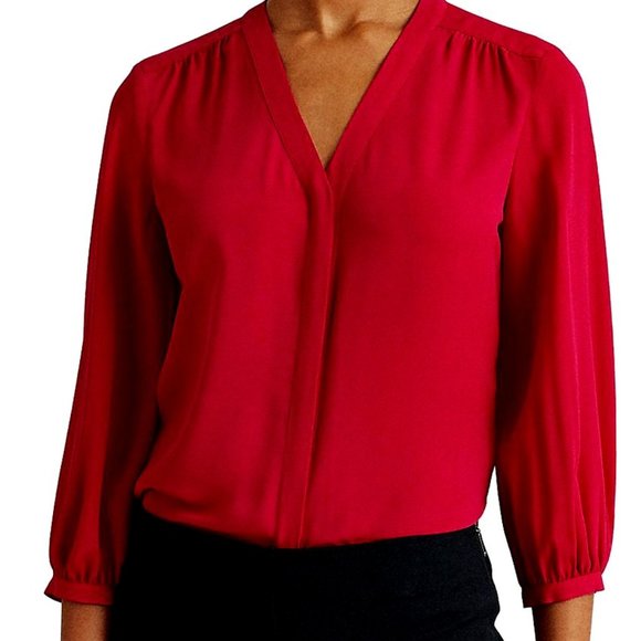 Lauren Ralph Lauren Georgette Top